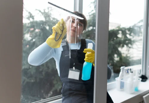Nettoyage de vitres intérieures et extérieures à Copponex